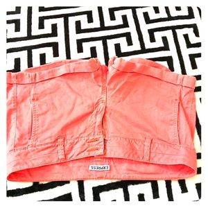 Burnt orange Express shorts